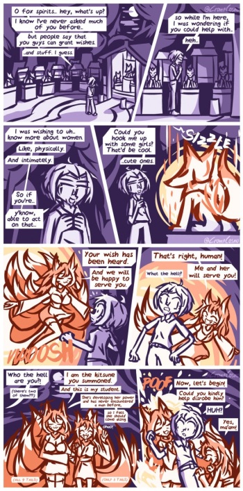 [CrownCosmo] Kitsune TG cover