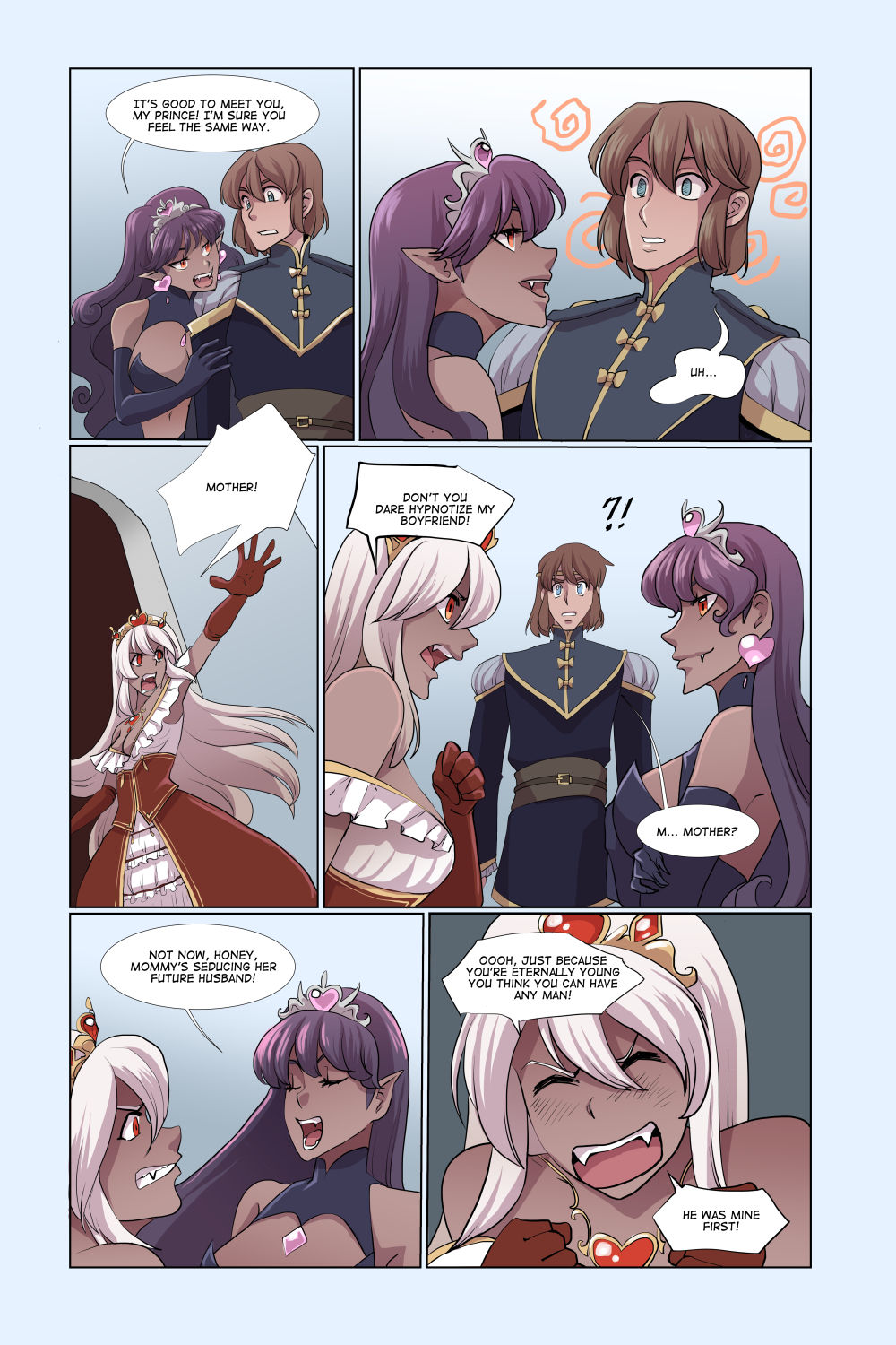 Fang-crossed Lovers 1 + 2 page 10 full