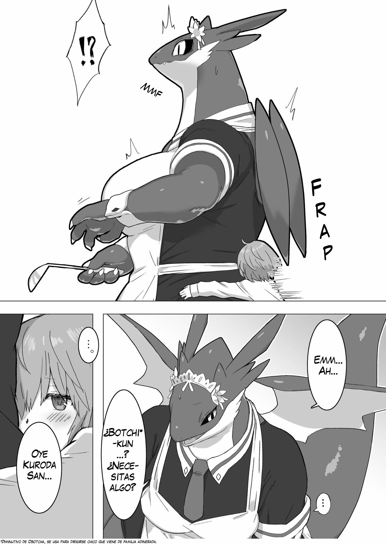 THE LUSTY DRAGON MAID/ La Lujuriosa Doncella Dragon page 3 full