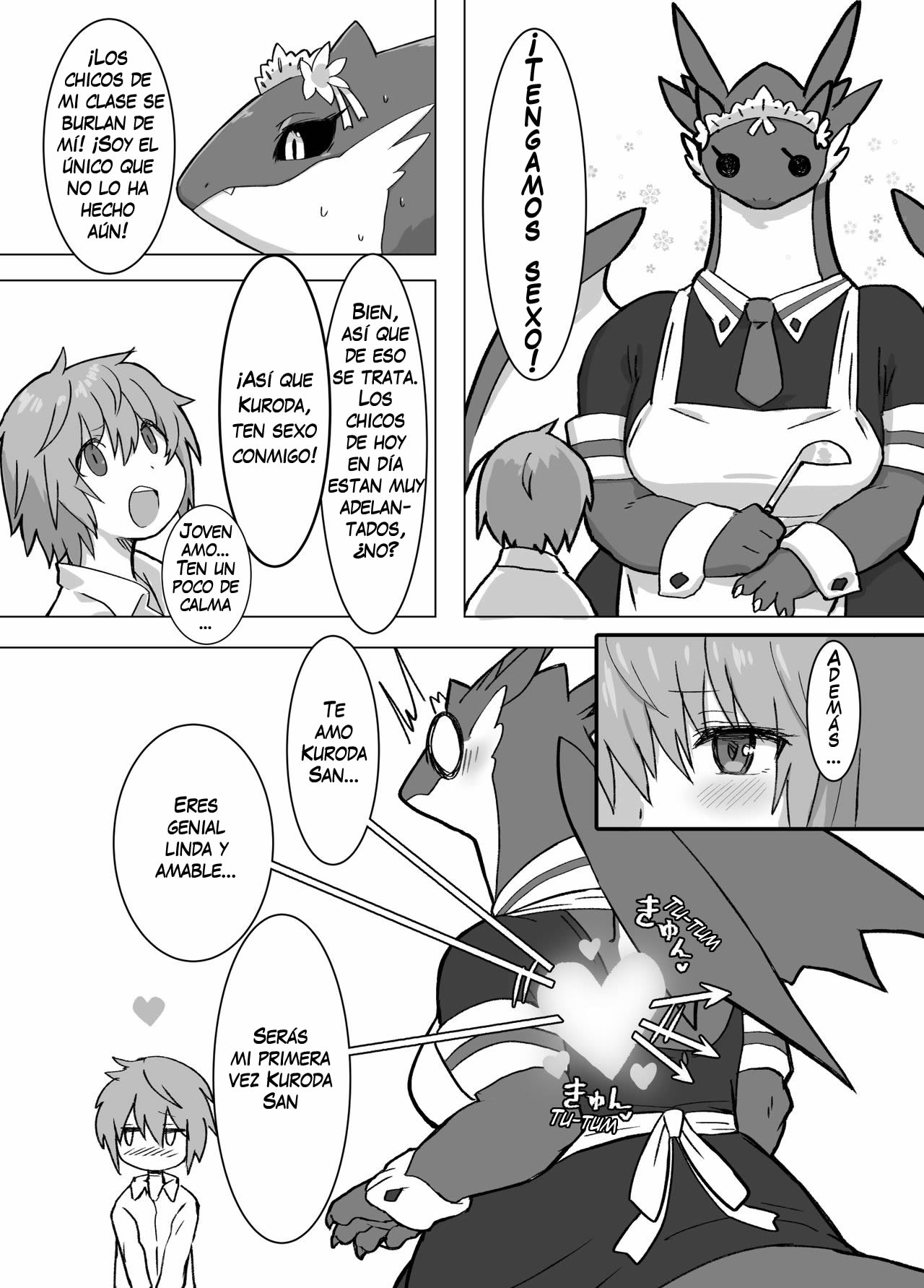 THE LUSTY DRAGON MAID/ La Lujuriosa Doncella Dragon page 4 full