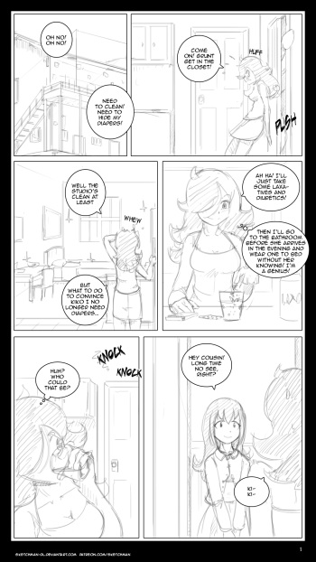 [Sketch Man] Comm It's not my fault... cover