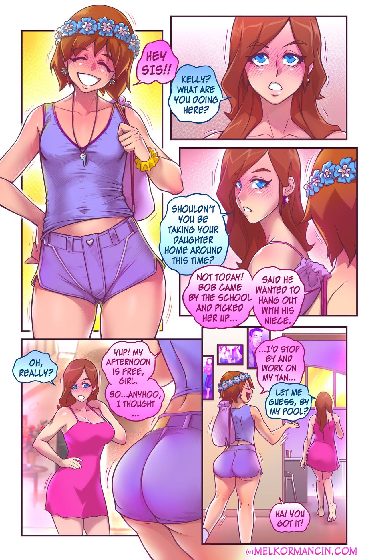The Naughty In-Law -2- Family Ties  -english page 12 full