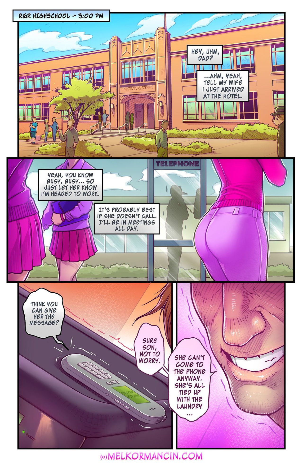 The Naughty In-Law -2- Family Ties  -english page 4 full