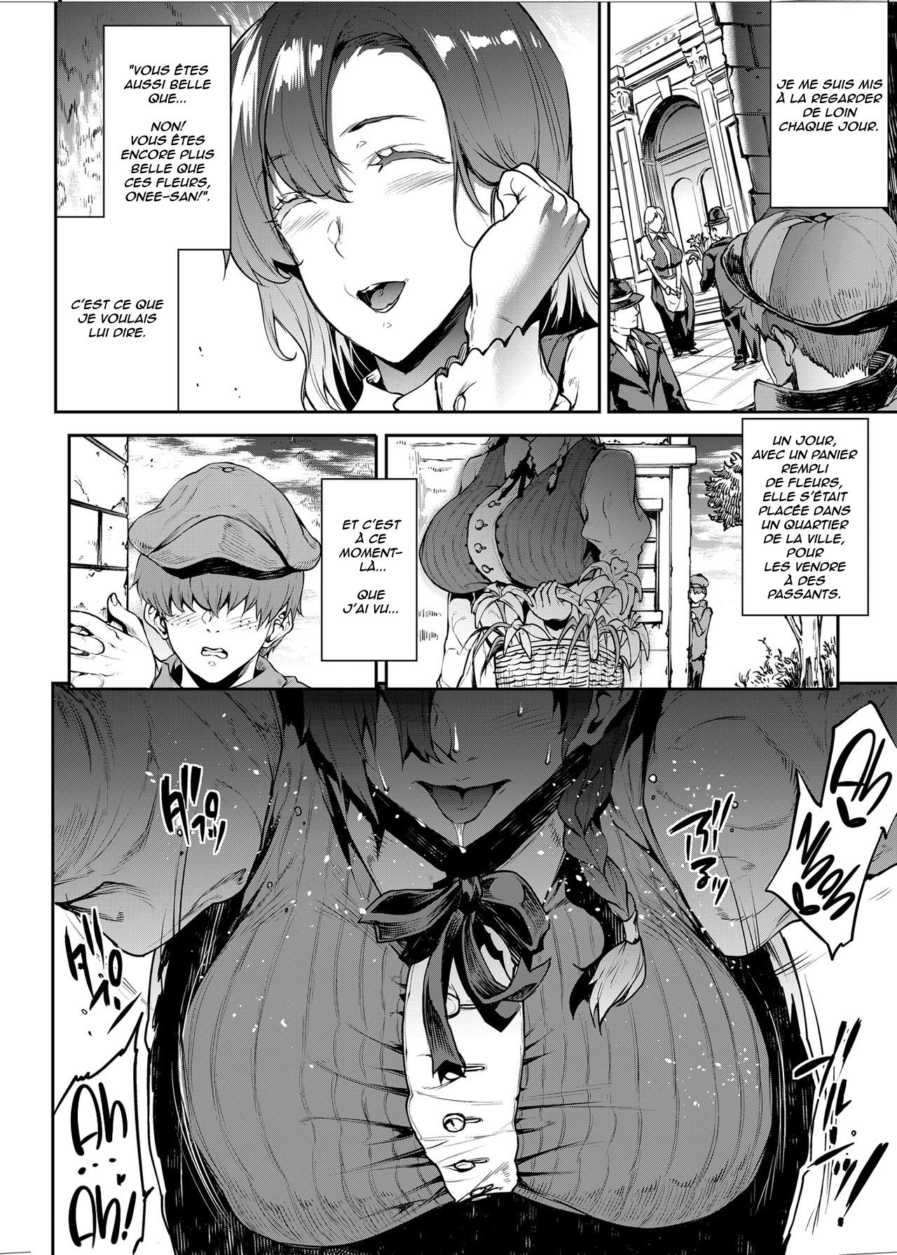 Flower Vendor ~Hanauri Onee-san ni Yasashiku Fudeoroshi~ | Flower Vendor ~Gently Losing My Virginity To Miss Flower Vendor~ page 8 full