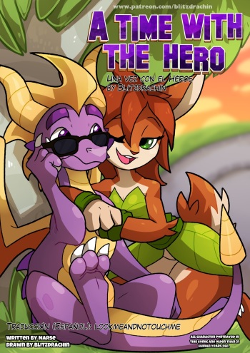 [Blitzdrachin] Una vez con el héroe (Spyro the Dragon)[Spanish] cover