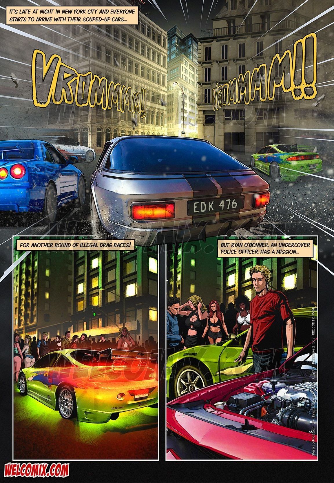 Blockbuster Comics   - 2 - The fast and the furious - english page 2 full