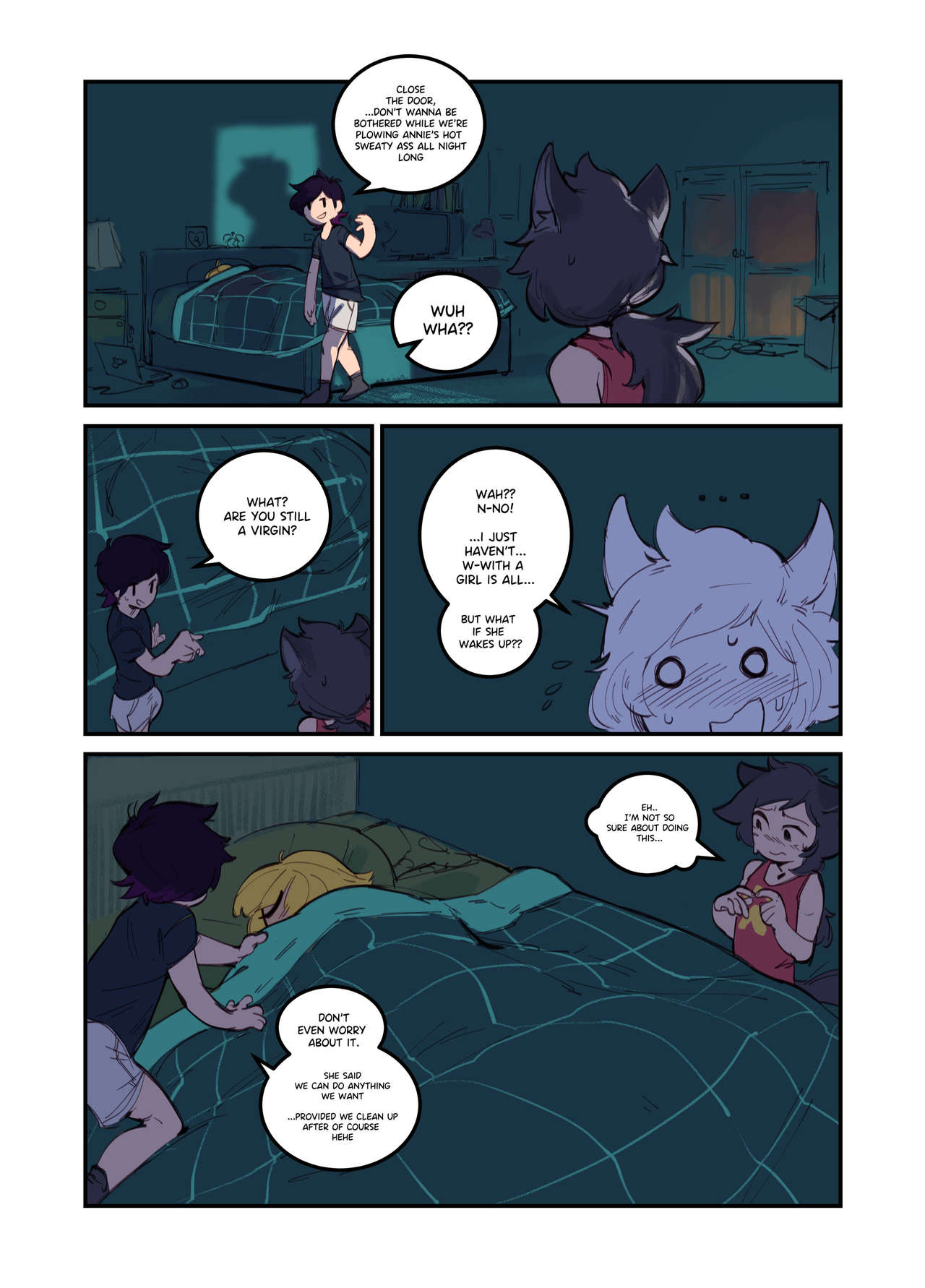 Annie's Super Duper X2 Sleep-Over page 4 full