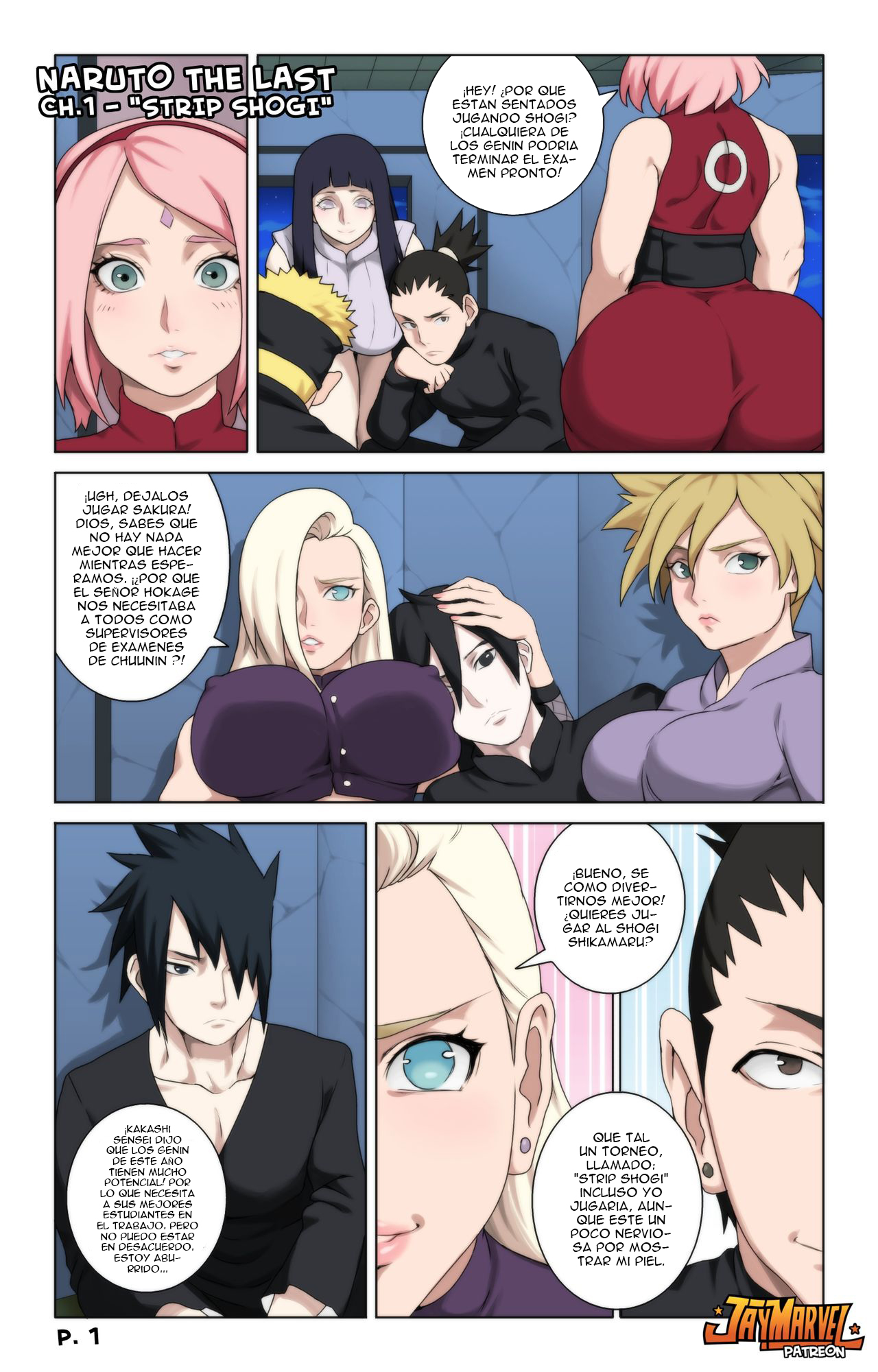 - Naruto The Last - Ch.1 : Strip Shogi page 1 full