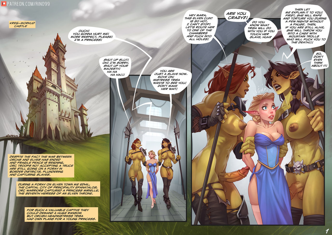Captive of the Orcs page 2 full