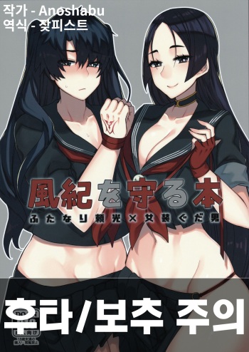 (Futaket 14.5) [Anoprimal (Anoshabu)] Fuuki o Mamoru Hon | 풍기를 지키는 책 (Fate/Grand Order) [Korean] [잦피스트] cover