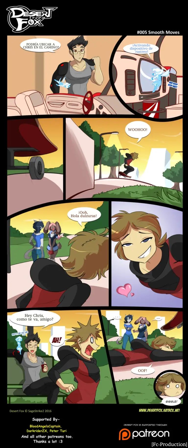 Dessert Fox, origin + 1-10 page 11 full