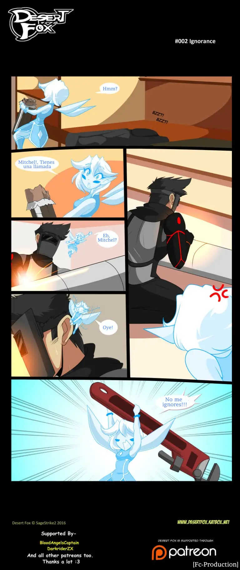 Dessert Fox, origin + 1-10 page 8 full