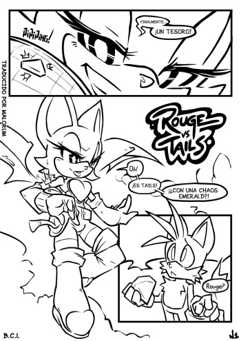 [NanoJam] Rouge vs Tails (Sonic the Hedgehog) [Spanish] [Malorum] cover