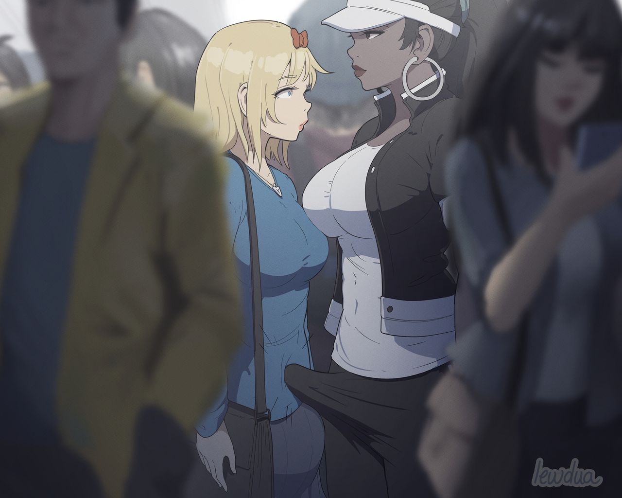 Nessie and Valerie in the Subway page 12 full
