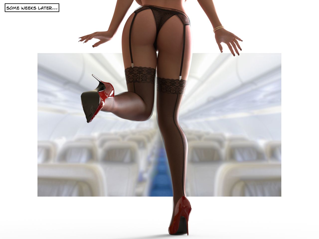 Flying High in Sky-high Heels - Page 8 - Comic Porn XXX