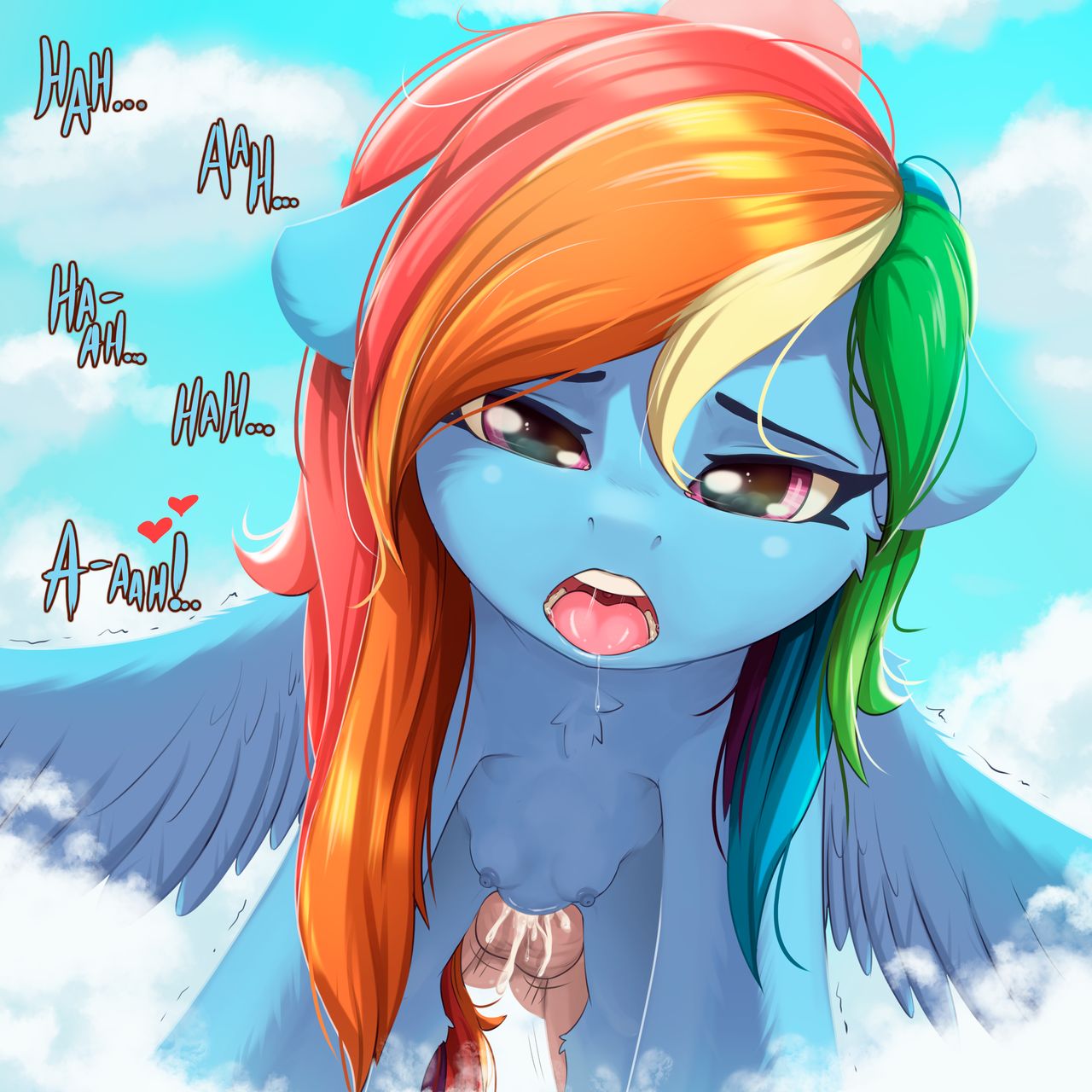Rainbow Dash | Fluttershy from Behind page 2 full