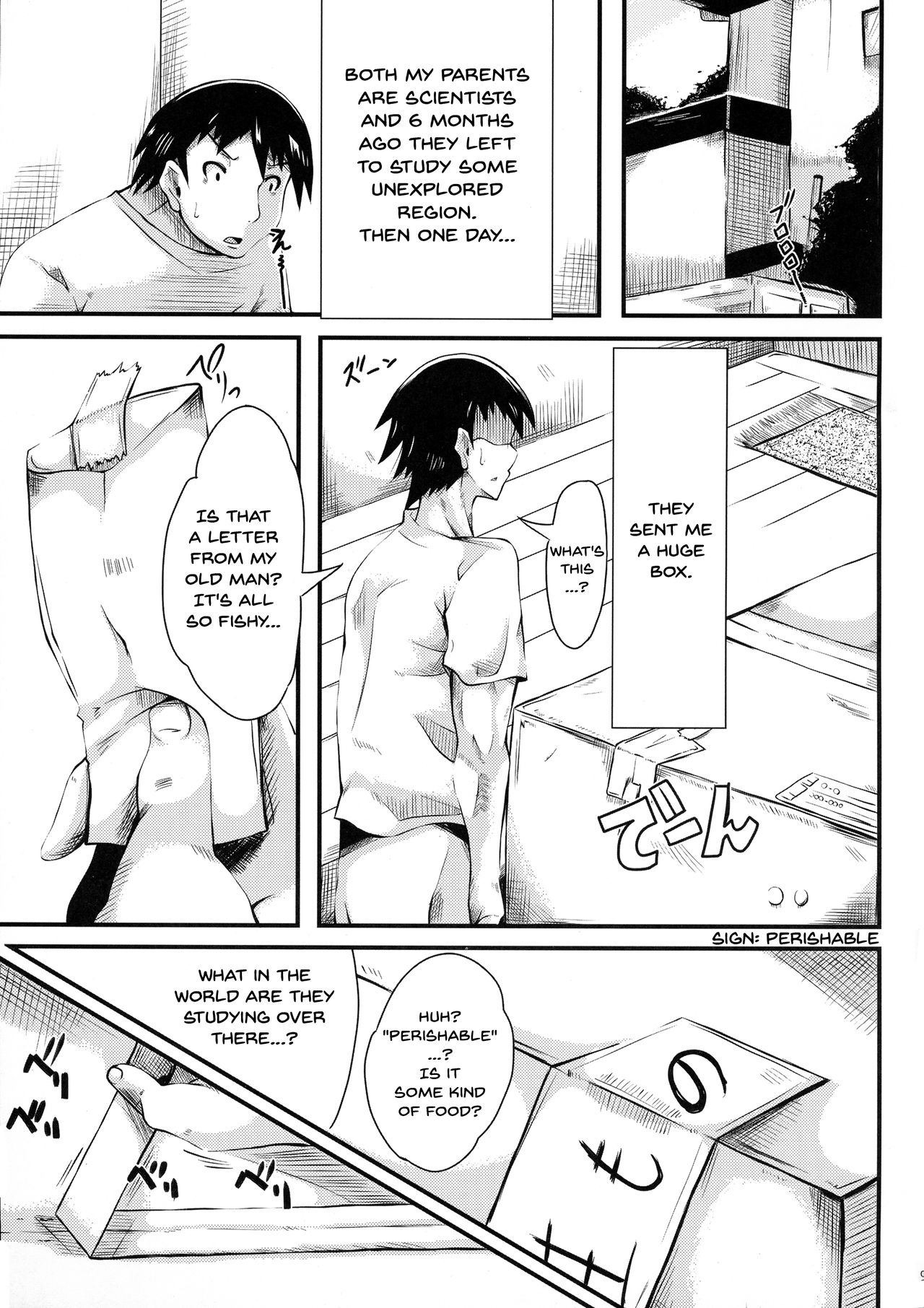 Hikyou kara no Okurimono | Delivered From An Unexplored Region page 3 full