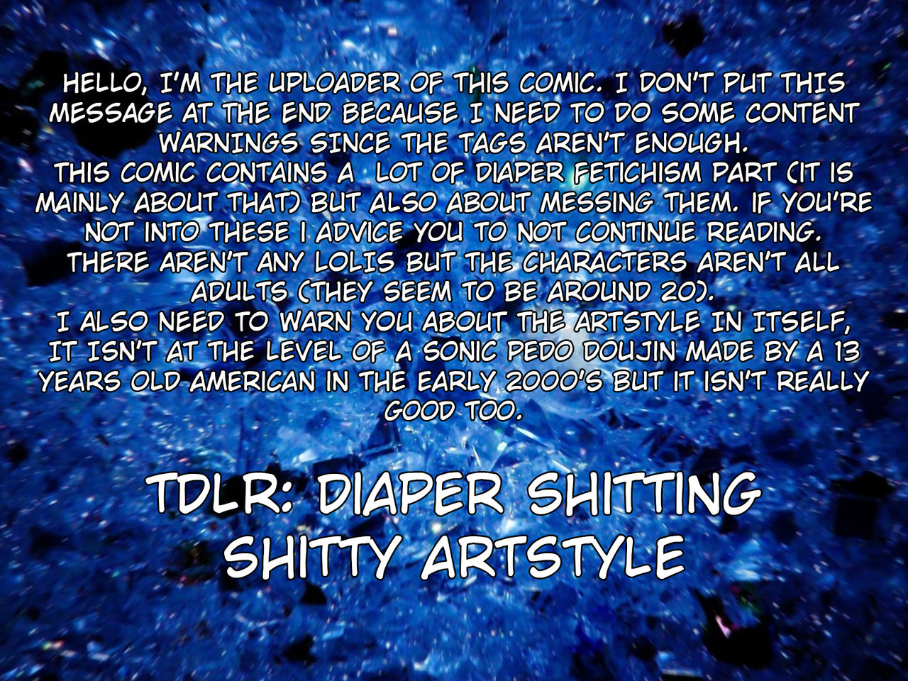 Diaper Girl Messy Academy page 1 full