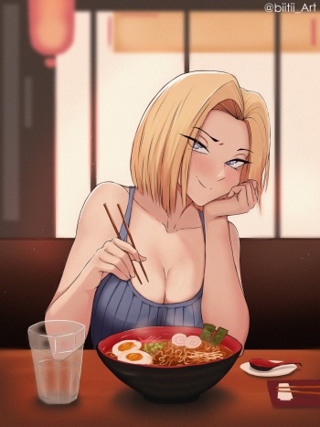 [biitii] Date Night with 18 (Dragon Ball) cover