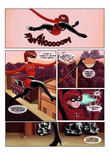 [Kokobiel] Blackmailing Elastigirl (Ongoing) cover