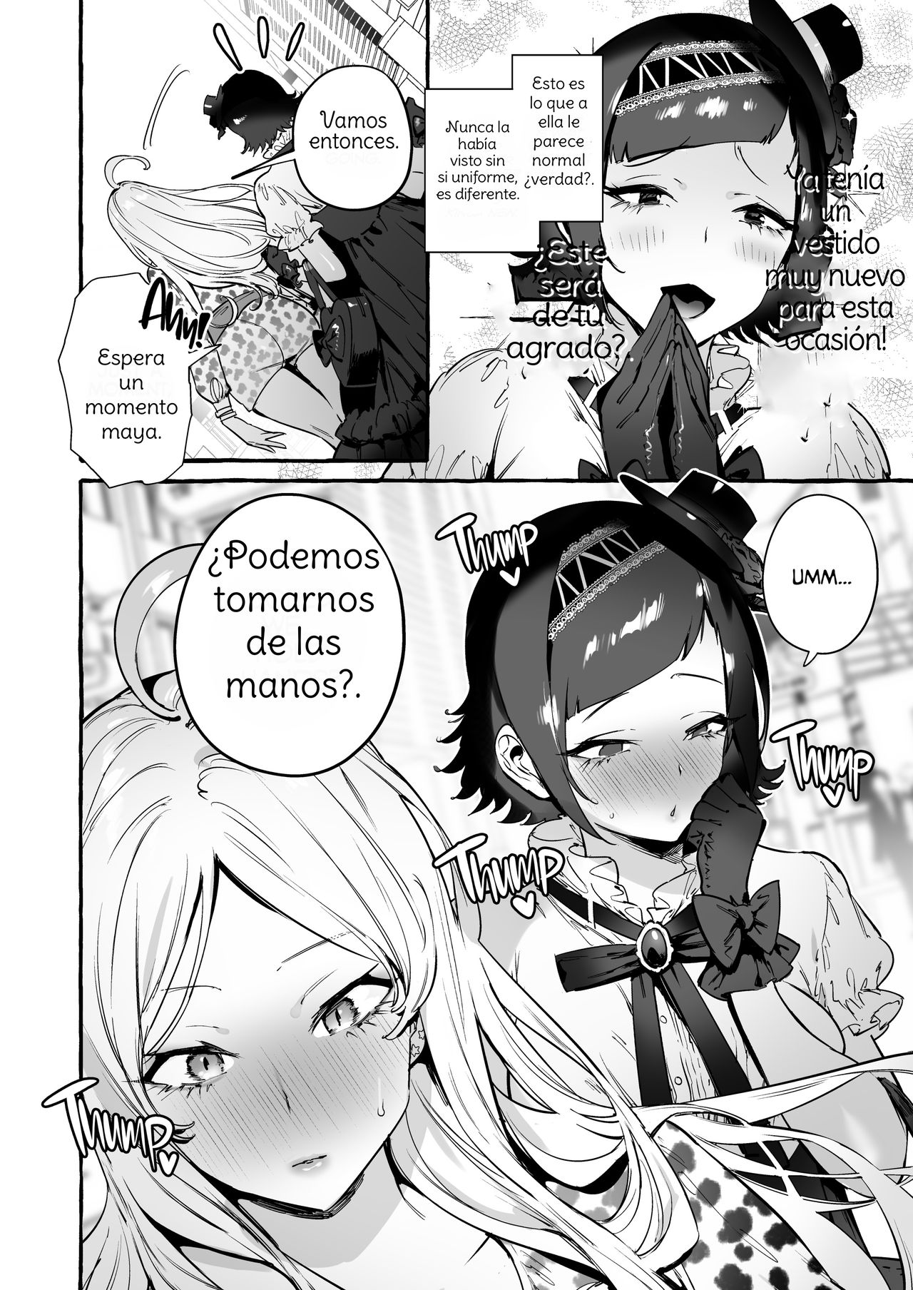 Futanari-san to Nonke-san ♀ Hatsu Date Hen | Straight Girl Meets Futa: The First Date page 11 full