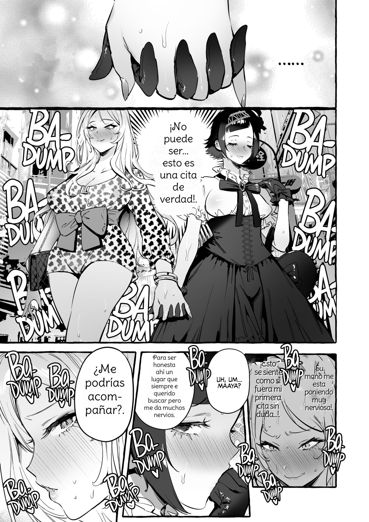Futanari-san to Nonke-san ♀ Hatsu Date Hen | Straight Girl Meets Futa: The First Date page 12 full