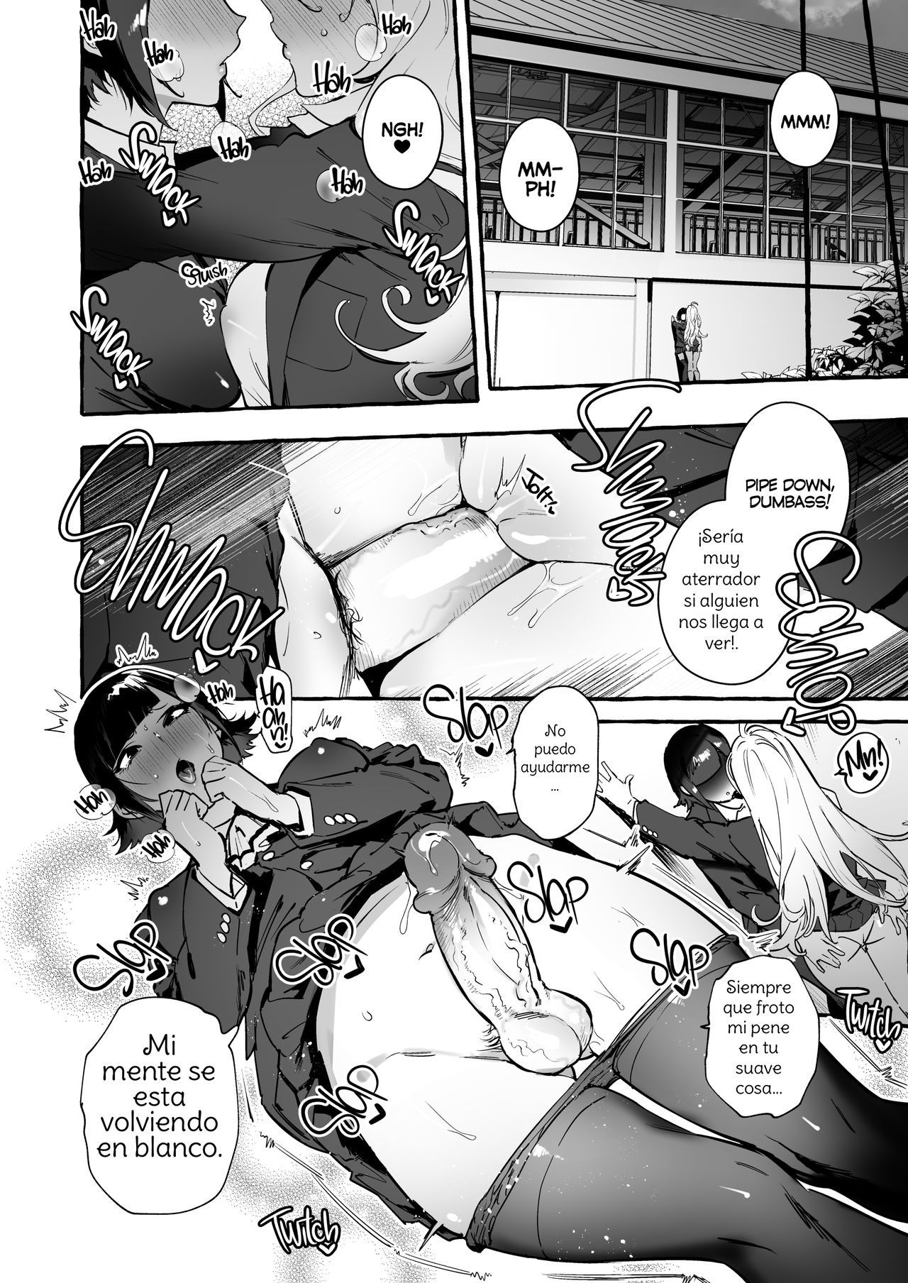 Futanari-san to Nonke-san ♀ Hatsu Date Hen | Straight Girl Meets Futa: The First Date page 3 full