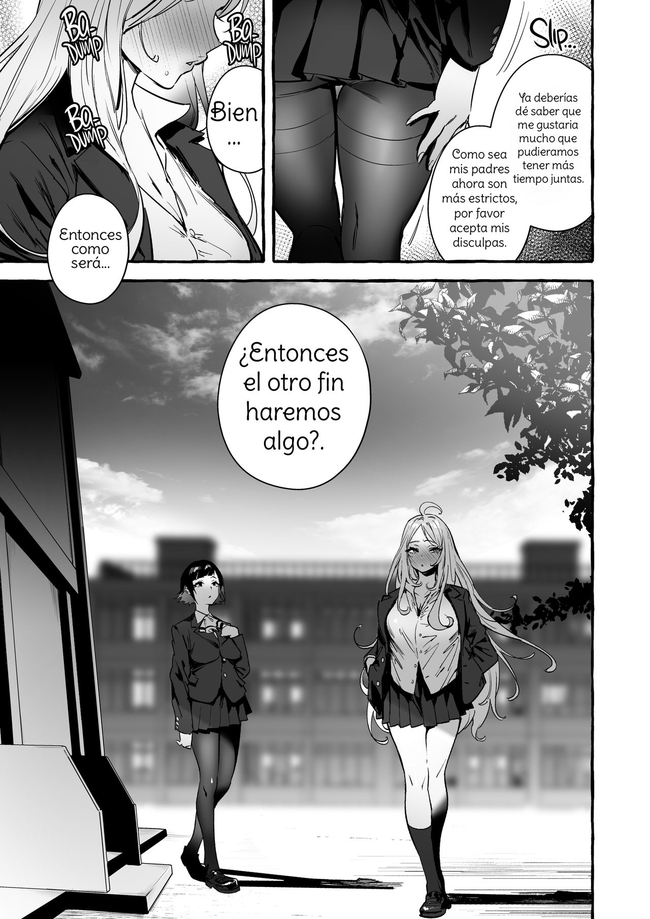 Futanari-san to Nonke-san ♀ Hatsu Date Hen | Straight Girl Meets Futa: The First Date page 8 full