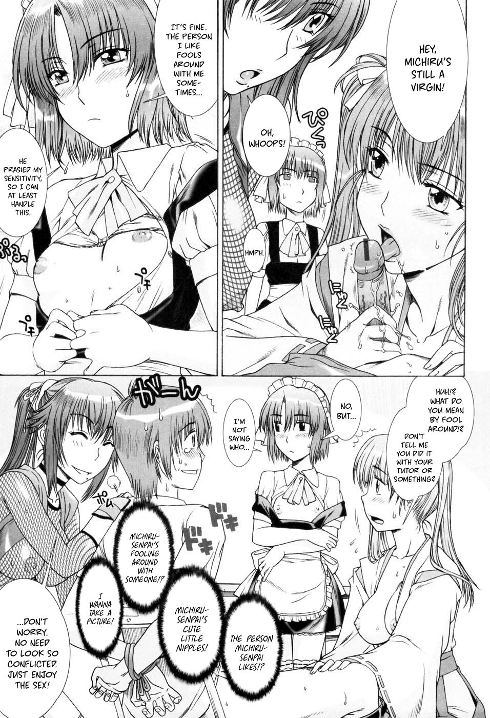 Yuuwaku no Hanazono | Flower Garden of Temptation Ch. 2 page 11 full