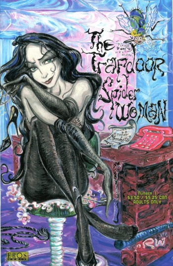 Eros Comix (Roger Wormburper) - The Many Lives of Ms. Pumps as The Trapdoor Spiderwoman in Sweet Nutcracker cover