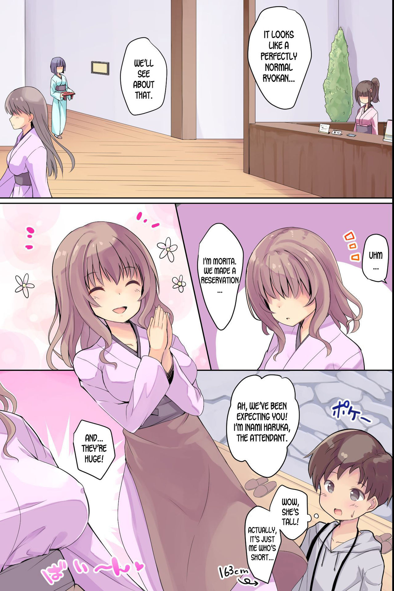 Bijin Wakaokami-tachi ga Iyashite Kureru Ecchi na Omotenashi Ryokan ~Osenaka to RIsei, Onagashi Shimasu ne~ page 4 full