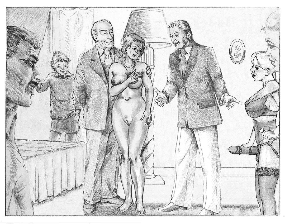 Joseph Farrel - Re-drawings 1 "Housewives in despair" page 7 full