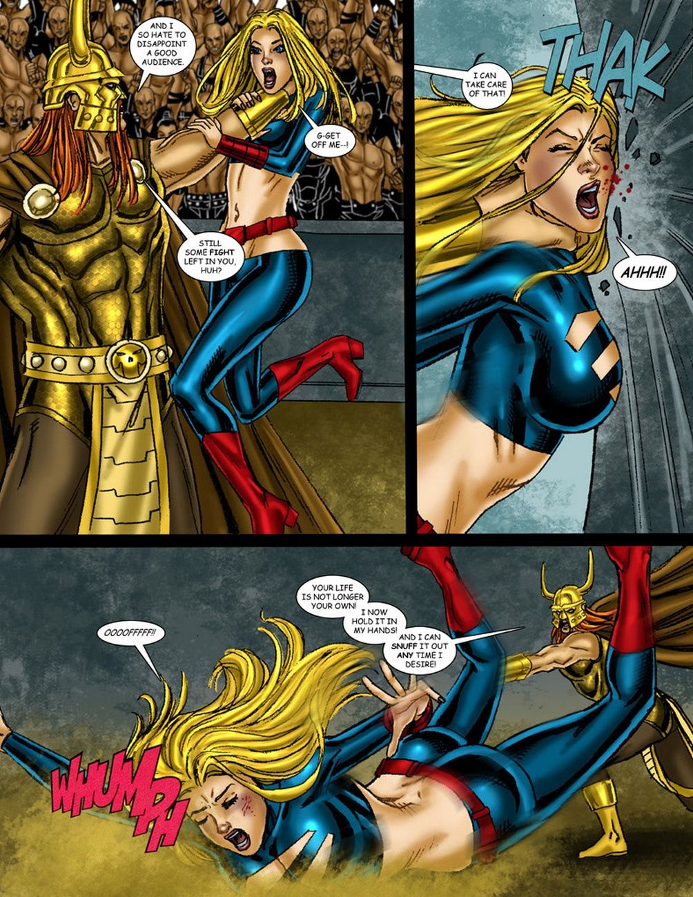 9 Superheroines Vs Warlord 3 - Page 9 - Comic Porn XXX