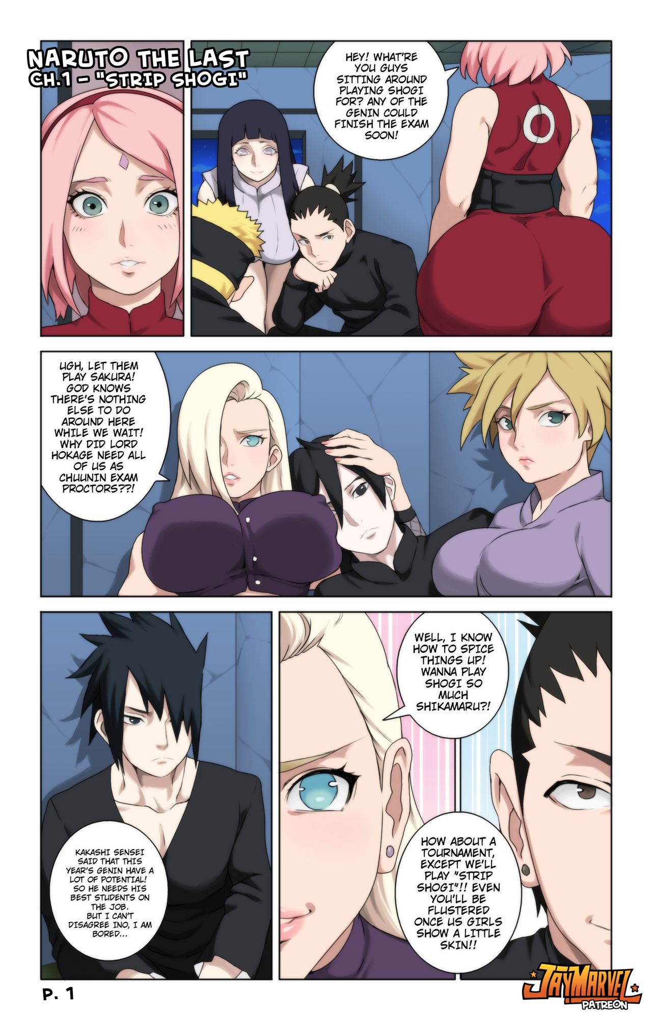 - Naruto The Last - Ch.1 : Strip Shogi page 1 full