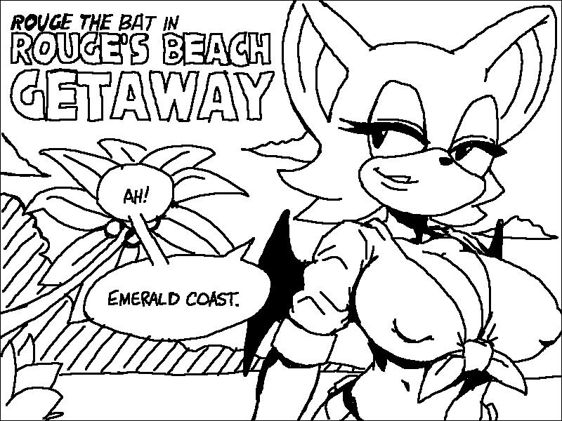 Rouge's Beach Getaway page 1 full