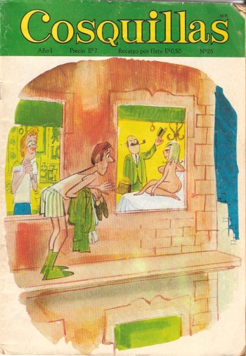 Revista Cosquillas N° 25 (spanish) cover