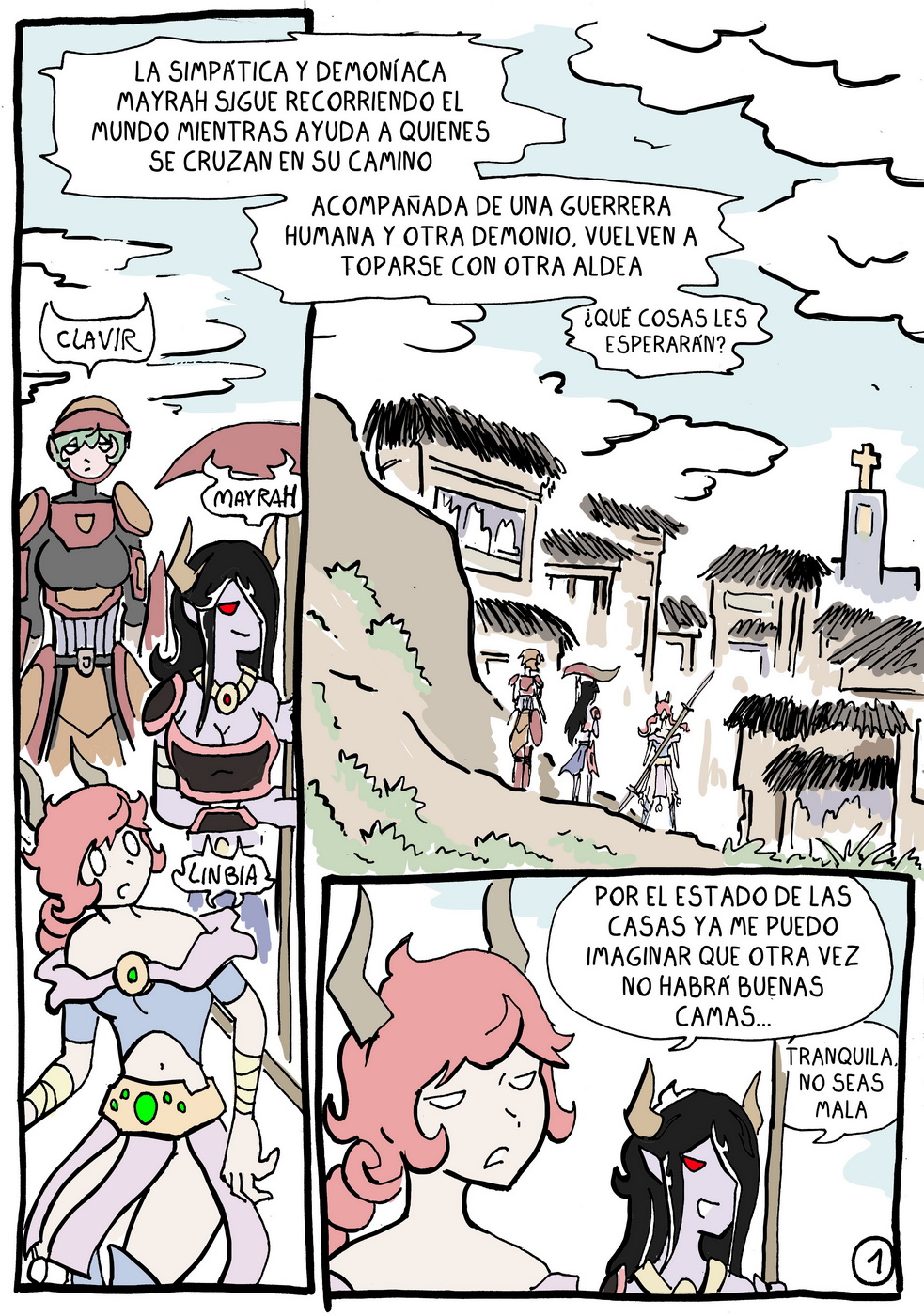 Las aventuras de Mayrah page 3 full