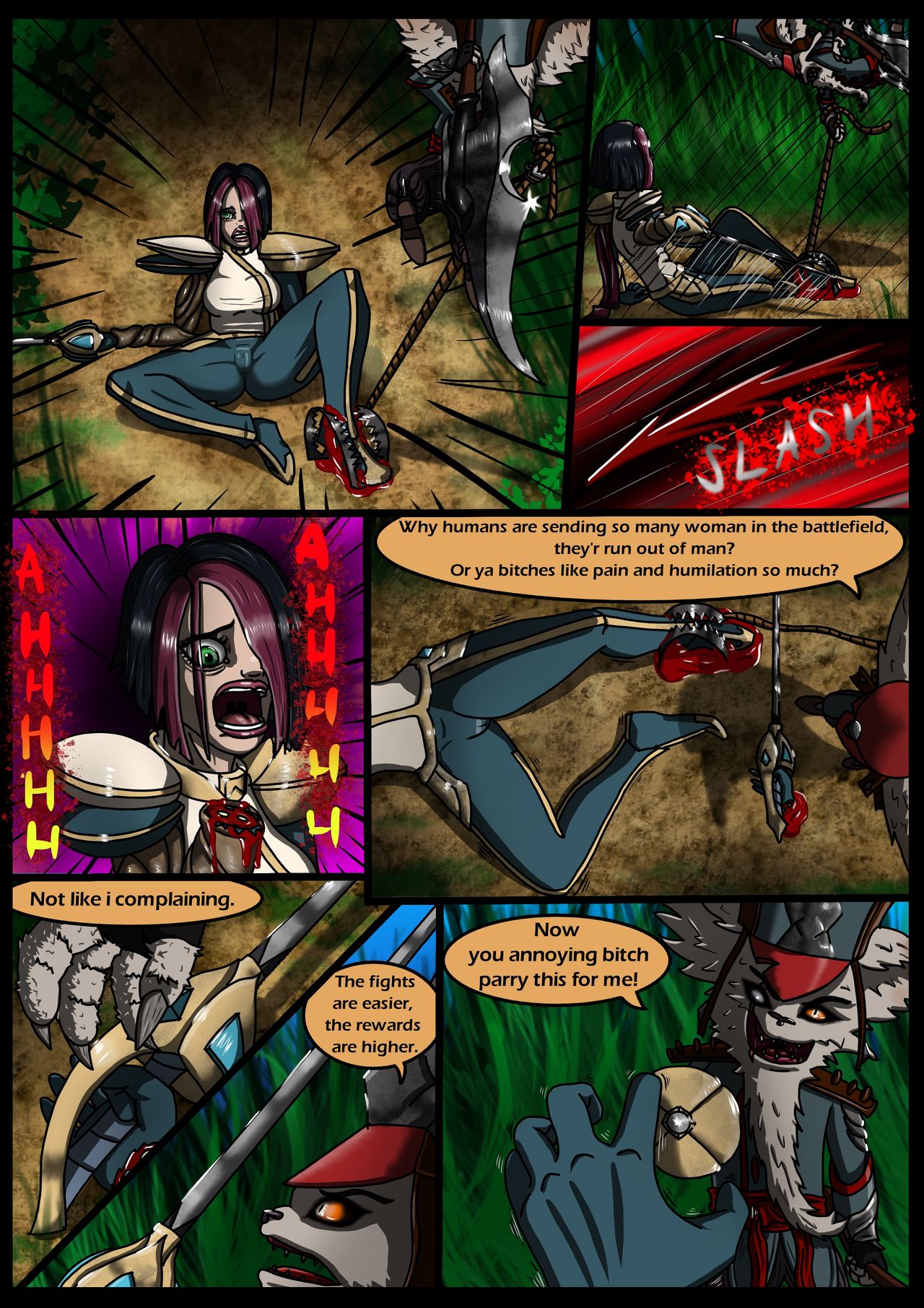 The Feeder half comic 15+2 page page 5 full