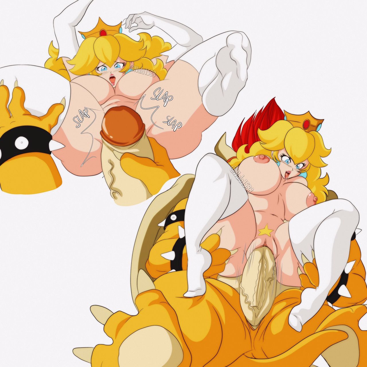 Bowser X Peach page 6 full