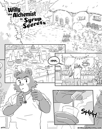 [Artdecade] Willy the Alchemist in Syrup Secrets cover