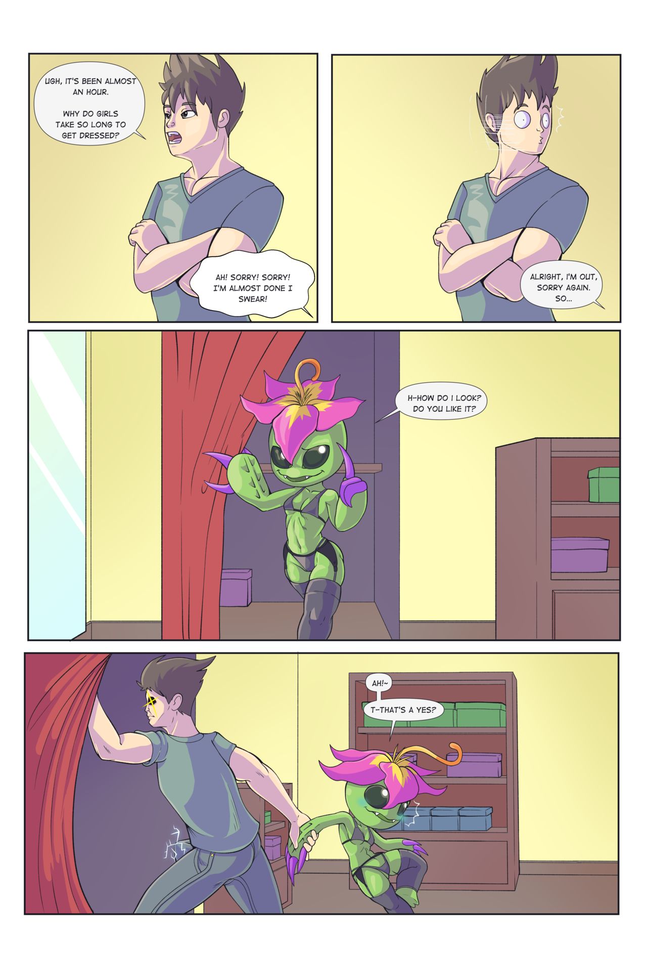 Small Plant Girlfriend - Page 2 - Comic Porn XXX