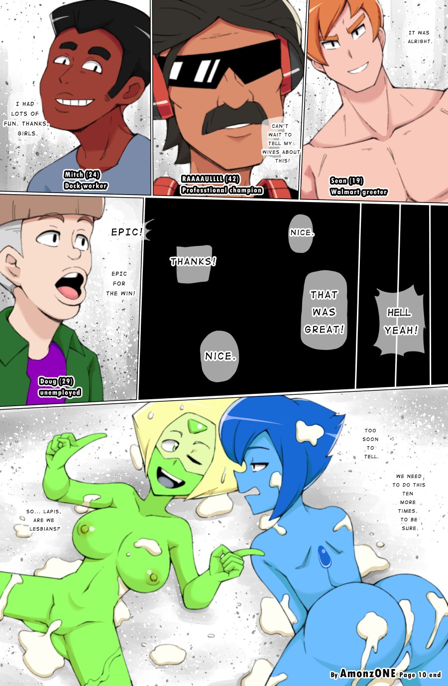 Peridot + Lapis comic page 12 full