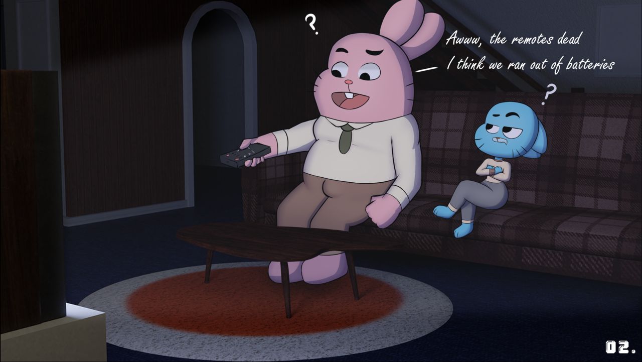 The Horny World of Gumball: The Divorce page 4 full