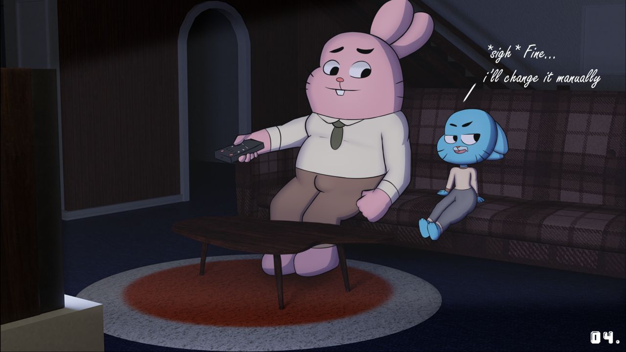 The Horny World of Gumball: The Divorce page 6 full