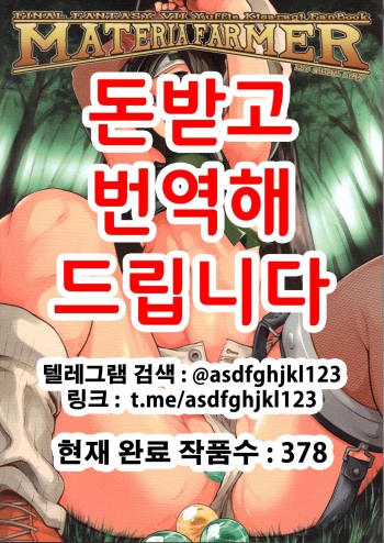 (C90) [IRON GRIMOIRE (SAKULA)] MATERIA FARMER (Final Fantasy VII) [Korean] cover
