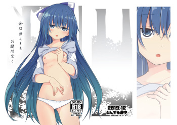 [Tonzura Douchuu (Kazawa)] Kin wa nakutomo onaka wa aku (Touhou Project) [Digital] cover