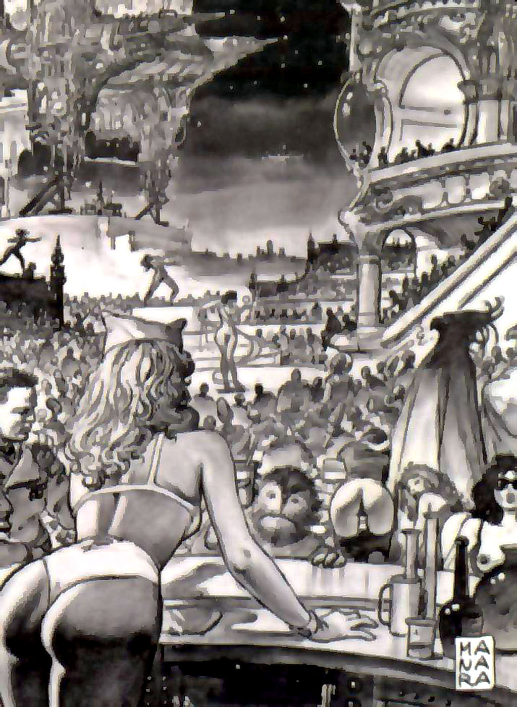 Manara Collectors Cards page 12 full