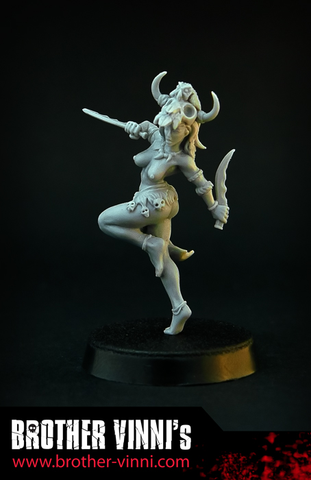 Ritual Dancer - 28 mm miniature page 1 full