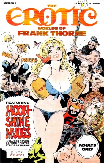 The Erotic Worlds of Frank Thorne #3 cover