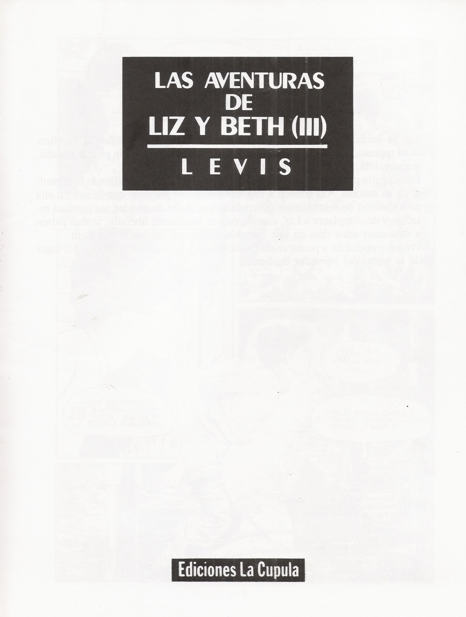 Las aventuras de Liz & Beth III page 3 full